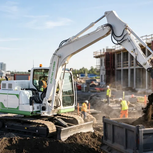 Environmentally Friendly Excavator: Next-Gen Tier 4 / Stage V Earthmoving Machinery for Sustainable Heavy Industry