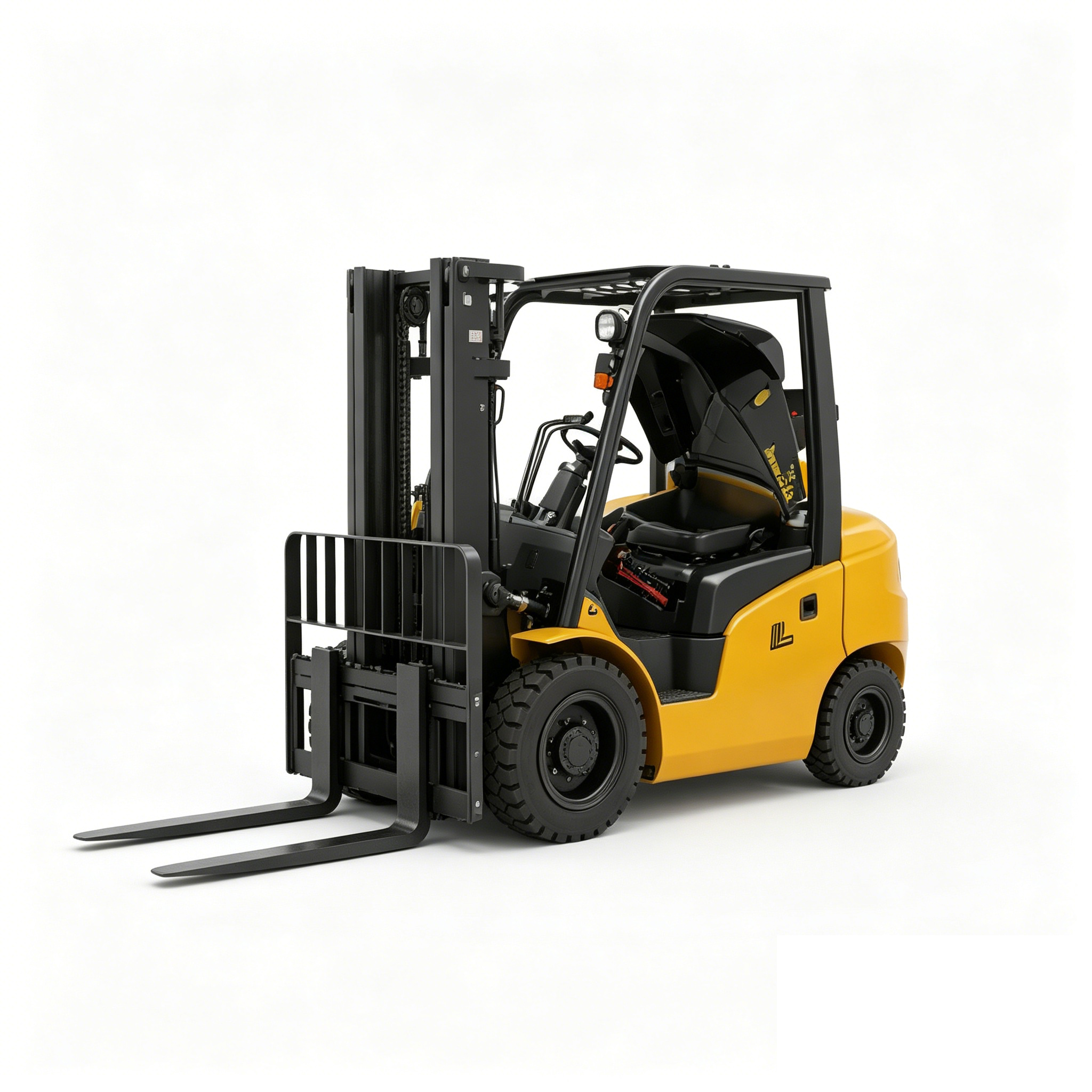 2.5 Ton Lithium Forklift with 80V Large Battery for Warehouse Logistics Handling