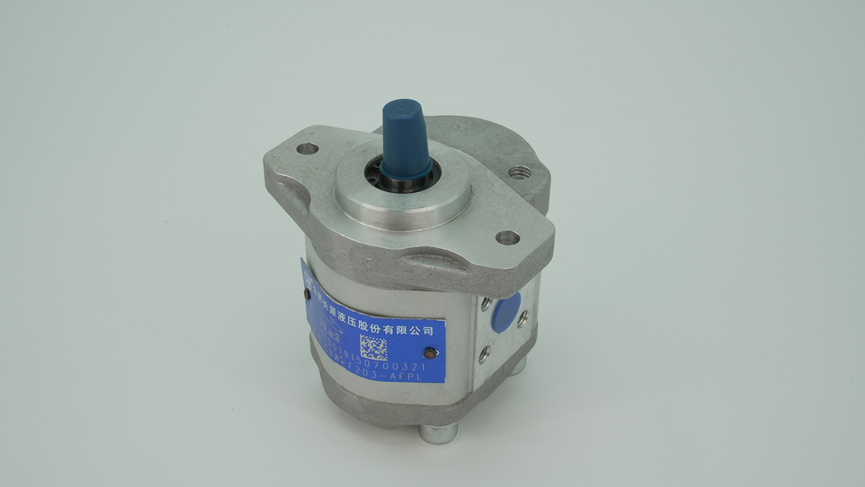 昌源 CBW-F203 小排量齿轮泵，20MPa 高压，椭圆法兰安装，左旋