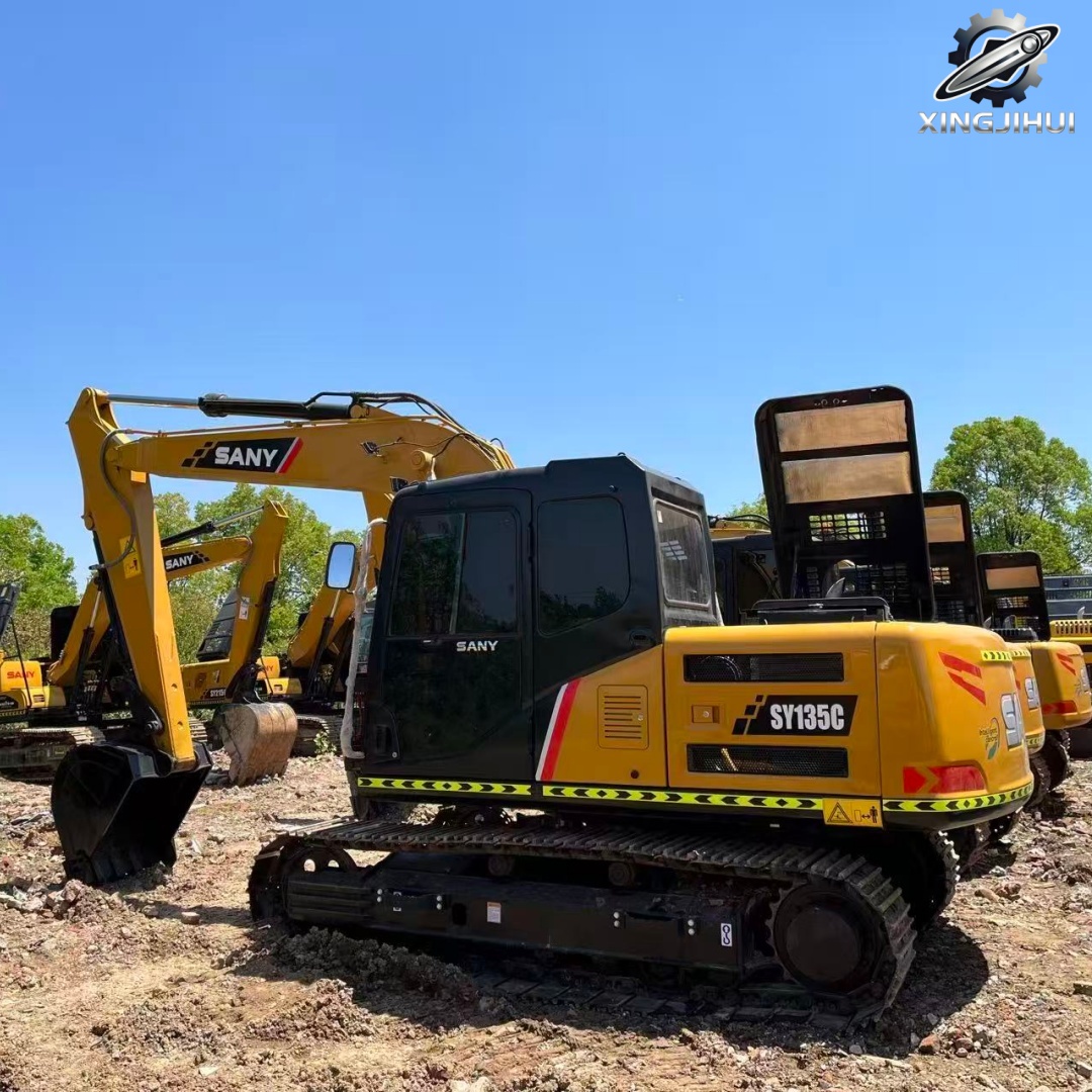 Excavadora de orugas Sany135 usada
