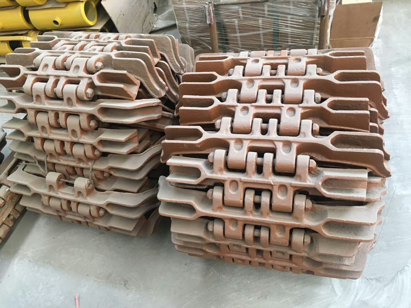 23.5-25 track plate type tire protection chain / crawler loader tire chain