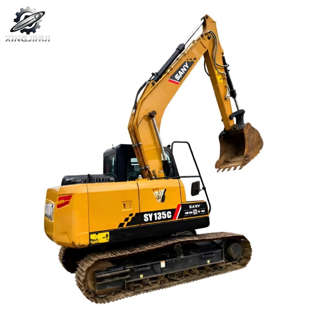 Excavadora de orugas Sany135 usada