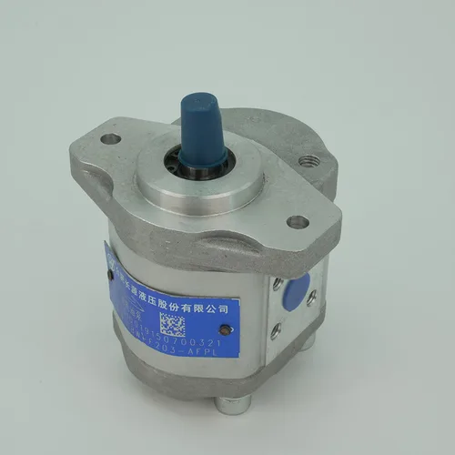 昌源 CBW-F203 小排量齿轮泵，20MPa 高压，椭圆法兰安装，左旋