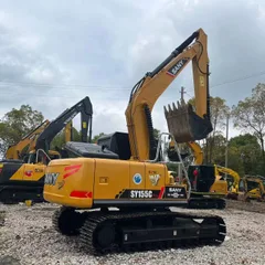 Excavadora de orugas Sany155 usada