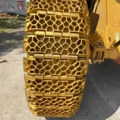 23.5-25 Forged Track Plate Tire Protection Chain for 50 Loader 5 Ton Loader 23.5-25 Forged Crawler Tire Chain