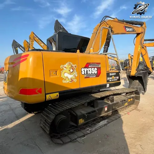 Excavadora de orugas Sany135 usada