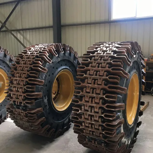 23.5-25 track plate type tire protection chain / crawler loader tire chain