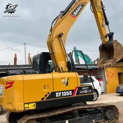 Excavadora de orugas Sany135 usada