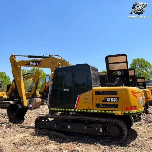 Excavadora de orugas Sany135 usada