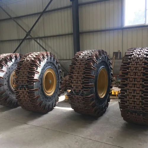 23.5-25 track plate type tire protection chain / crawler loader tire chain