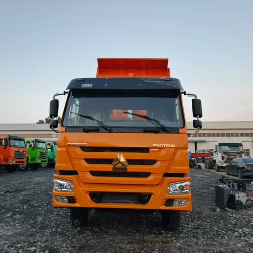 Used Sinotruk Howo 6×4 Dump Truck, 371HP Euro II Engine, Heavy-duty Tipper for Mining & Construction