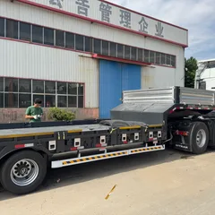8-axle low-bed semi-trailer