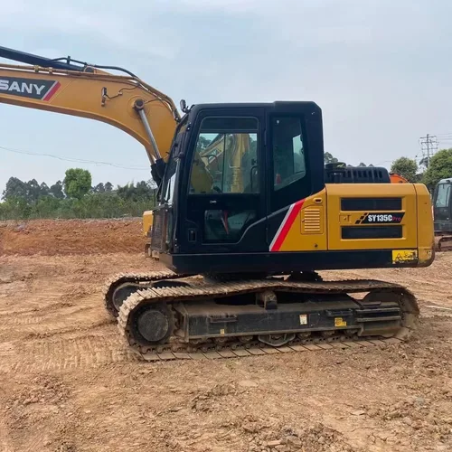 Excavadora de orugas Sany135 usada