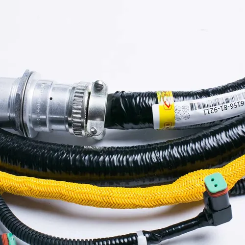 ضفيرة أسلاك مستشعر المحرك 6156-81-9320 لـ Komatsu PC400-7، قطع غيار الحفارات