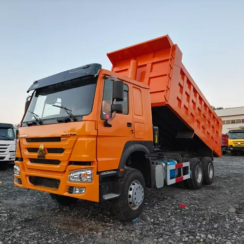 Used Sinotruk Howo 6×4 Dump Truck, 371HP Euro II Engine, Heavy-duty Tipper for Mining & Construction