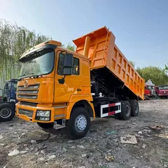 Used Shacman Delong 6×4 Dump Truck, 380HP Heavy-duty Tipper for Mining & Construction