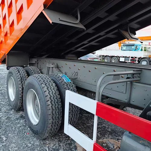 Used Sinotruk Howo 6×4 Dump Truck, 371HP Euro II Engine, Heavy-duty Tipper for Mining & Construction