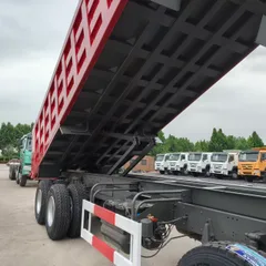Used Sinotruk Howo 8×4 Dump Truck, 371HP Euro II Engine, Heavy-duty Tipper for Mining & Construction