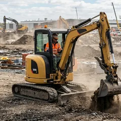 6 Ton Heavy Duty Mini Excavator | Compact Crawler Excavator for Sale