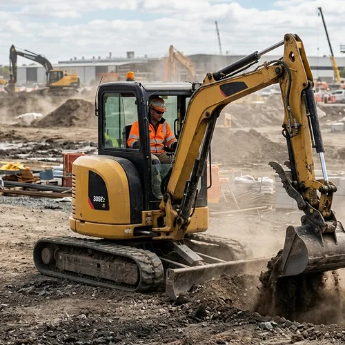 6 Ton Heavy Duty Mini Excavator | Compact Crawler Excavator for Sale