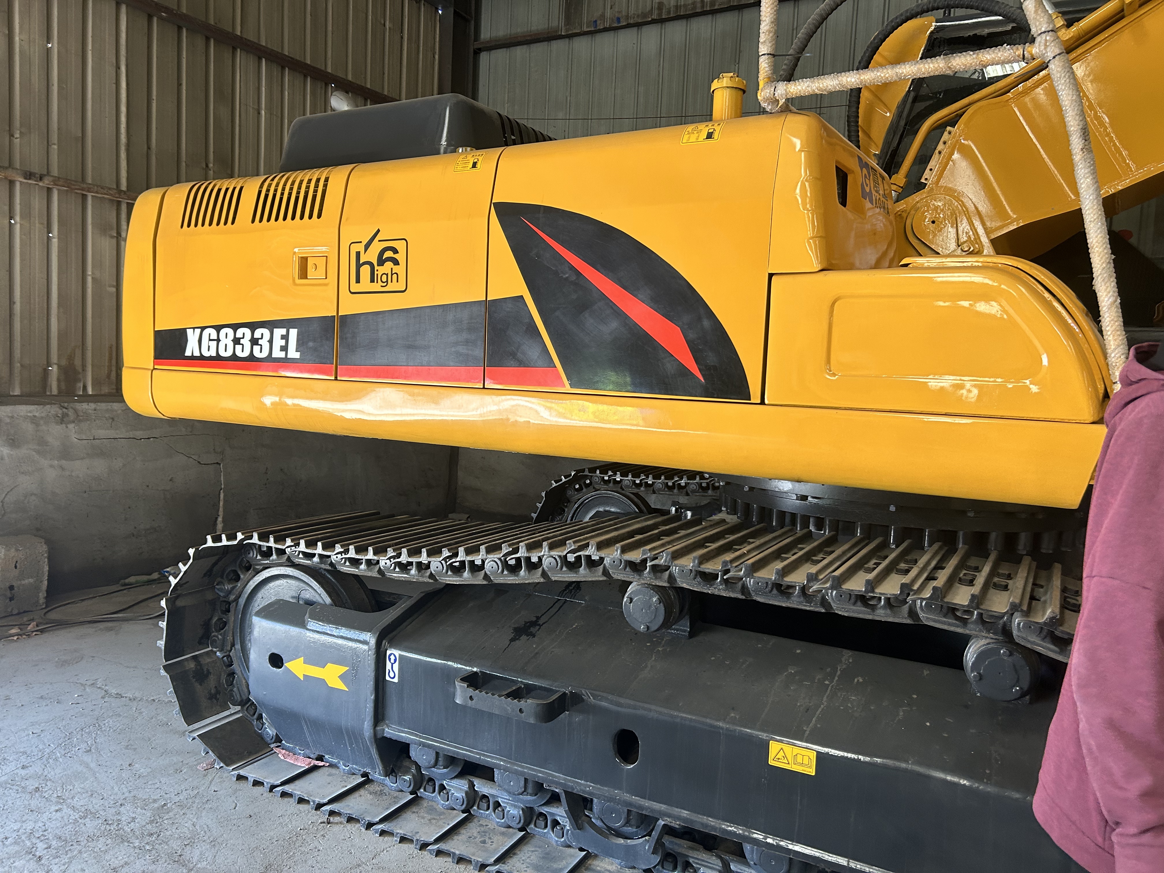 Excavator export trade
