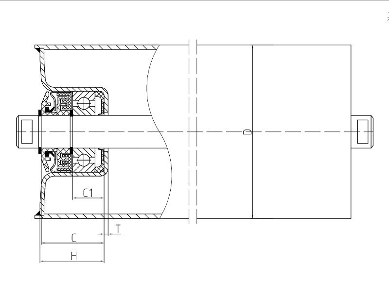 Corrosion-resistant TF Bearing Housing Matched with Deep Groove Ball Bearings for Quarry & Port Conveyors