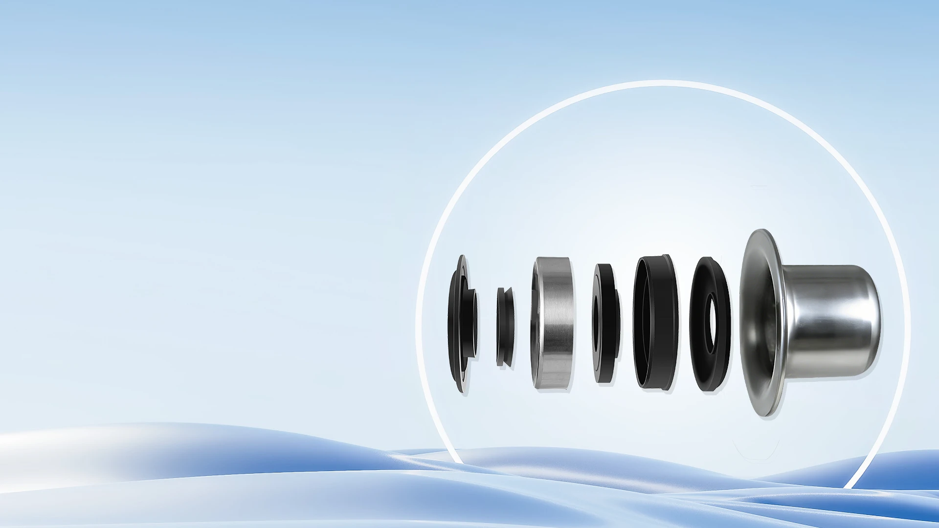 Corrosion-resistant TF Bearing Housing Matched with Deep Groove Ball Bearings for Quarry & Port Conveyors