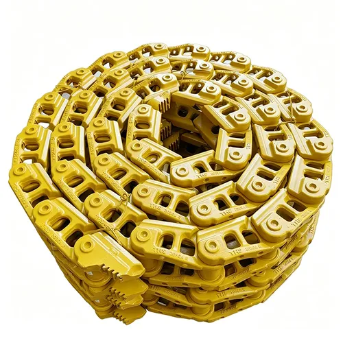 Shantui SD Series Track Assembly, Built-in Oil Chamber, Carburized & Quenched Track Chain
