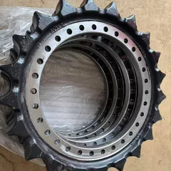 SY750 Drive Sprocket, Wear-resistant Quenched Gear Ring for Excavator Undercarriage Maintenance