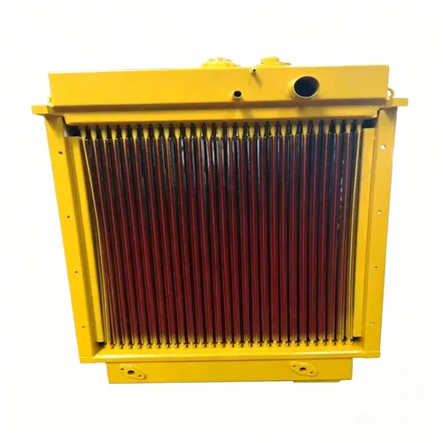Shantui SD22/SD23 Bulldozer OEM Water Radiator, Full Copper Core Engine Cooling Assembly