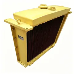 Shantui SD22/SD23 Bulldozer OEM Water Radiator, Full Copper Core Engine Cooling Assembly