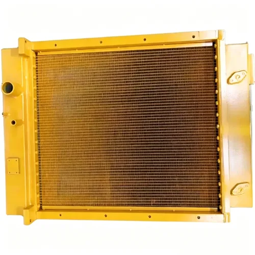 Shantui SD22/SD23 Bulldozer OEM Water Radiator, Full Copper Core Engine Cooling Assembly