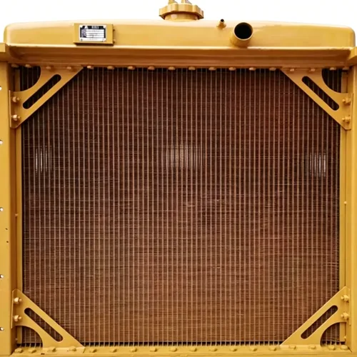 Shantui SD22/SD23 Bulldozer OEM Water Radiator, Full Copper Core Engine Cooling Assembly