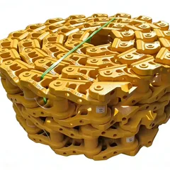 Shantui SD Series Track Assembly, Built-in Oil Chamber, Carburized & Quenched Track Chain