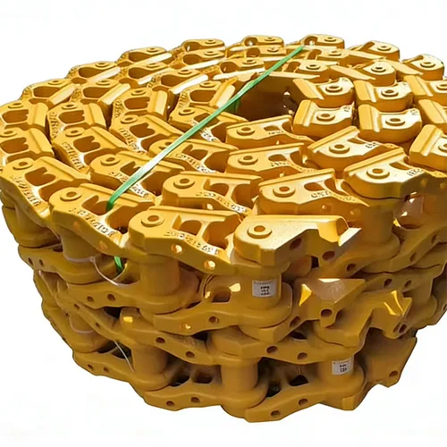 Shantui SD Series Track Assembly, Built-in Oil Chamber, Carburized & Quenched Track Chain