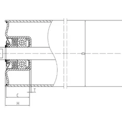 DT Type Ⅱ Bearing Housing Assembly for Conveyor Idler Rollers