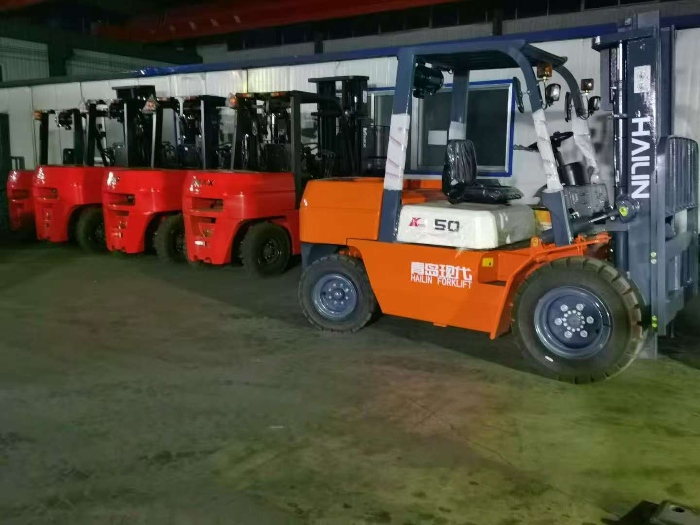 Qingdao Hailin CPC1.5K 1.5 Ton Internal Combustion Counterbalance Forklift for Warehouse Logistics Handling