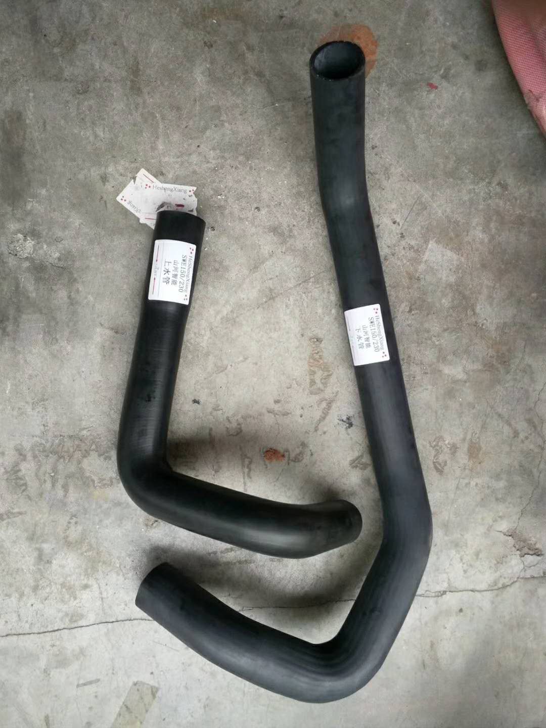 Radiator Upper & Lower Hoses for Sunward SWE230 Excavator, Full Range Excavator Spare Parts