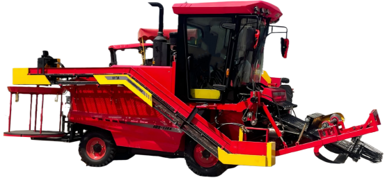 7-Row Garlic Combine Harvester 4DS-128A, Self-propelled Multi-function Garlic Harvesting Machine