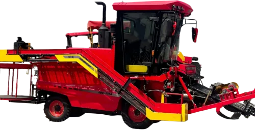 7-Row Garlic Combine Harvester 4DS-128A, Self-propelled Multi-function Garlic Harvesting Machine