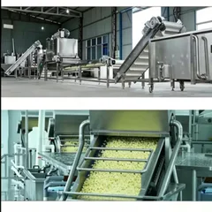 Integrated Garlic Separating, Peeling, Washing & Drying Machine, High-capacity Food Grade Garlic Equipment