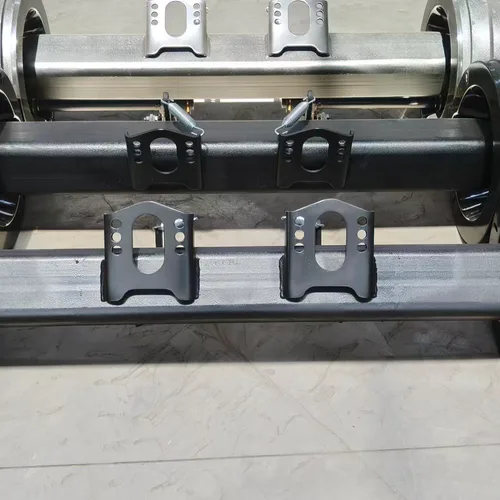 13T American Type Trailer Axle, 1840mm Track Heavy Duty Semi Trailer Axle, Flatbed Trailer Load Bearing Axle