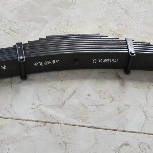 TYG1390104-0A Semi Trailer Leaf Spring, 90mm Width 10 Leaves 13mm Thick 60KG Heavy Duty Trailer Suspension Spring
