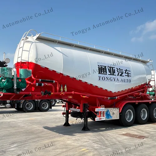 3 Axle 35m³ Bulk Cement Tanker Semi Trailer