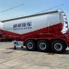 3 Axle 35m³ Bulk Cement Tanker Semi Trailer