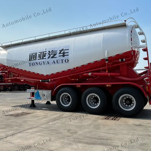 3 Axle 35m³ Bulk Cement Tanker Semi Trailer