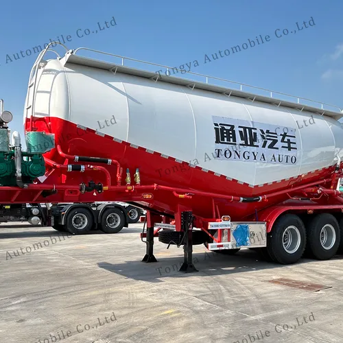 3 Axle 35m³ Bulk Cement Tanker Semi Trailer