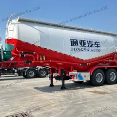 3 Axle 35m³ Bulk Cement Tanker Semi Trailer