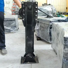 External Trailer Landing Gear 75KG, American Semi-Trailer Mechanical Support Leg, Heavy Duty Trailer Lifting Jack