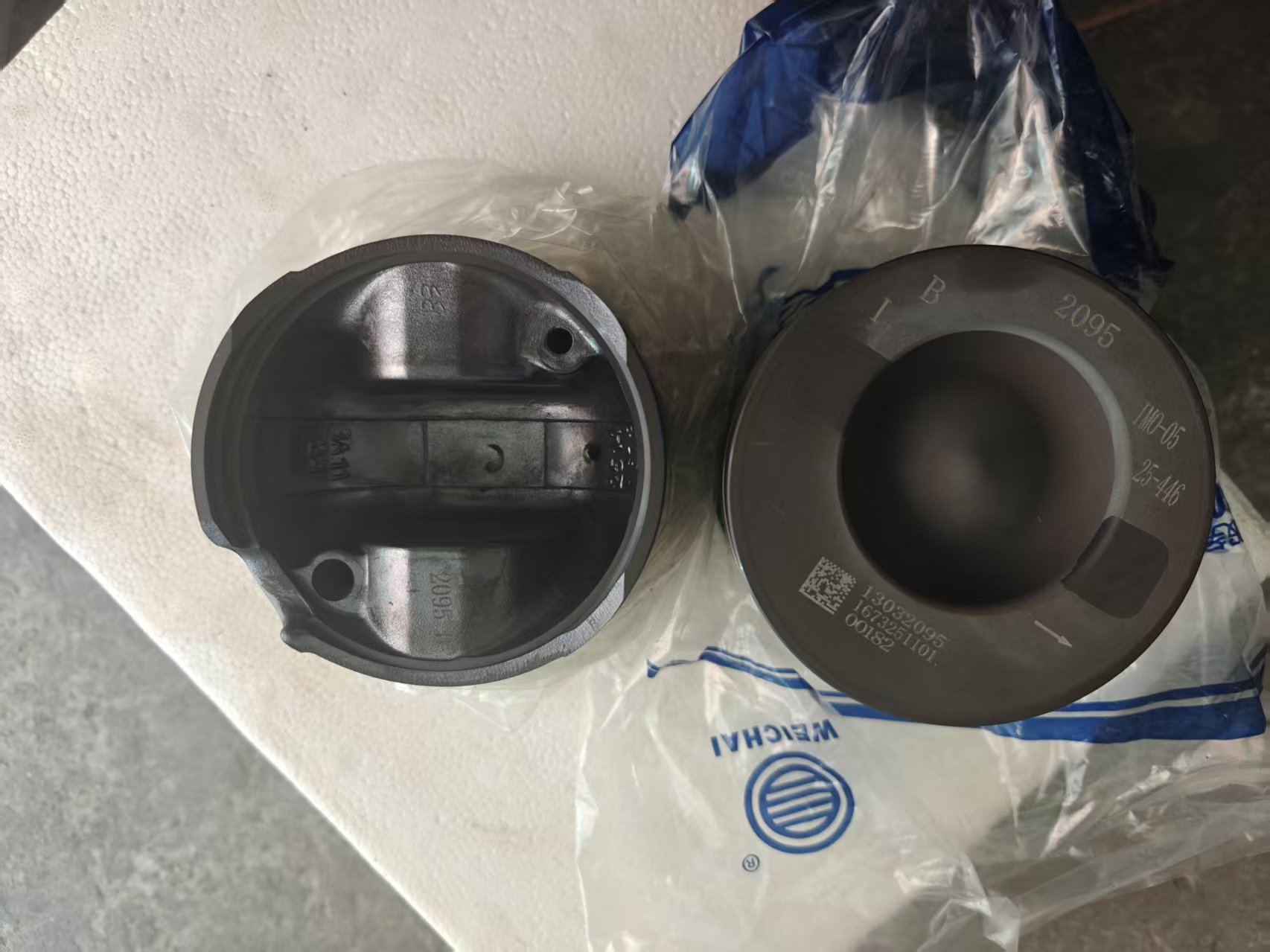 High-temperature Resistant Weichai Engine Piston 13032095 for Construction Machinery & Heavy Trucks